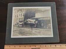 c 1890 Santa Rosa California Poultry Association Store Front Mounted Photograph