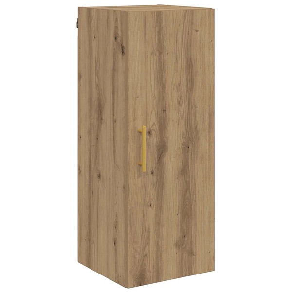 Wandschrank Artisan-Eiche 34,5X34X90 Cm Holzwerkstoff Modern-image
