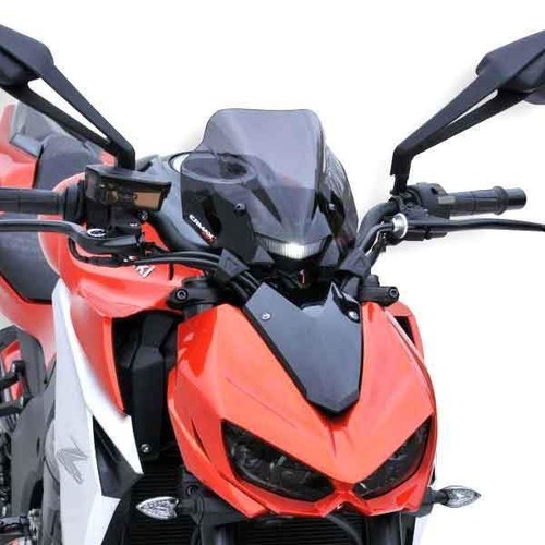 Ermax Hypersport Pare-Brise Fumé Foncé Kawasaki Z 1000 2014 - 2025 - Photo 2 sur 6