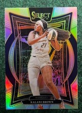 2025 Panini Select WNBA #14 Kalani Brown Silver Prizms
