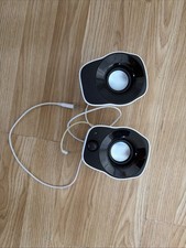 Logitech Z120 Compact PC Stereo Speakers USB Powered, 3.5mm Jack, White/Black