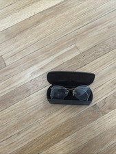 Vintage Glasses In Case  Not For Use Only Decorating