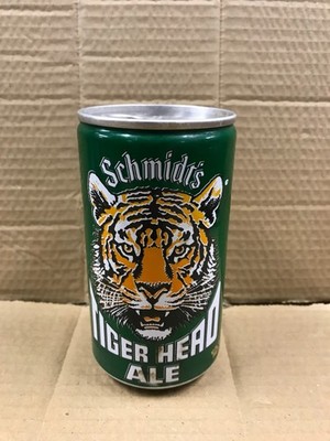 Vintage Schmidt's Tiger Head Ale Empty Pull Top Beer Can