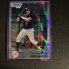 Topps Bowman Chrome - 2010 Gary Sanchez #BCP207 Purple Refractor /899 Yankees