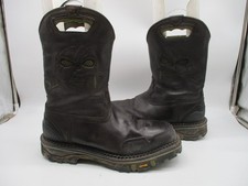Bota de Trabajo Cody James Decimator Puntera Comp Cuero Marrón Para Hombre Talla 12 D BCJC0SPW100