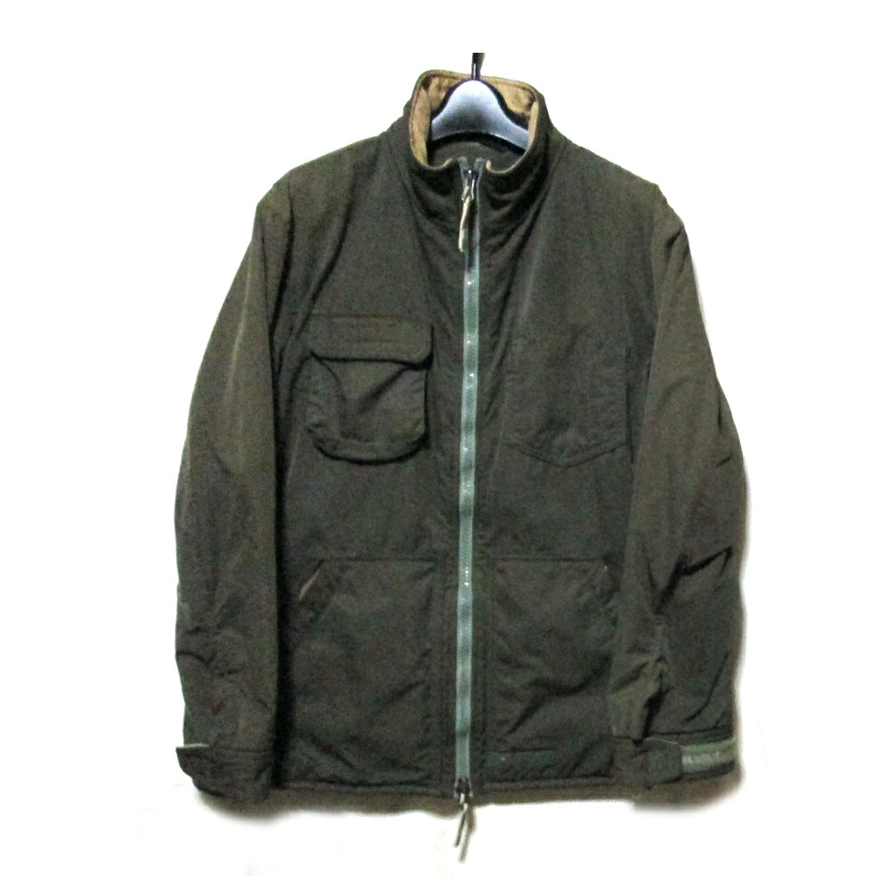 Karl Helmut PINK HOUSE Vintage Military Jacket M Olive Green Polyester Used