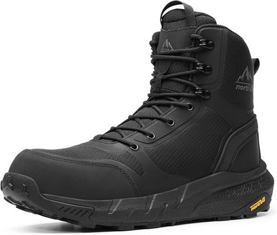 NORTIV 8 Men Safety Composite Toe  Construction Factory Work Boots Wide Size
