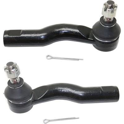 Set of 2 Tie Rod Ends Front Left-and-Right Left & Right for Ford Fusion MKZ Pair