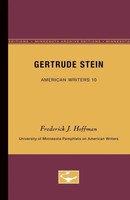 Frederick J. Hoffman | Gertrude Stein - American Writers 10 | Taschenbuch