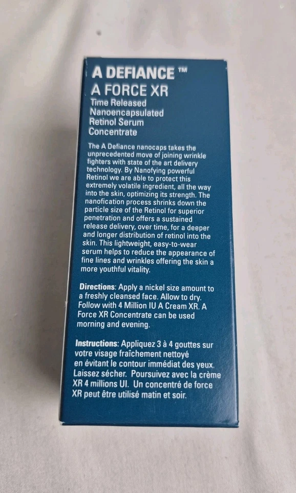 Nuevo suero de retinol Serious Skincare A Defiance A Force XR 2 OZ antienvejecimiento Foto 3 de 3
