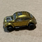 Vintage Rare 1967 Hot Wheels Redline Gold Custom Volkswagen VW Bug toy car