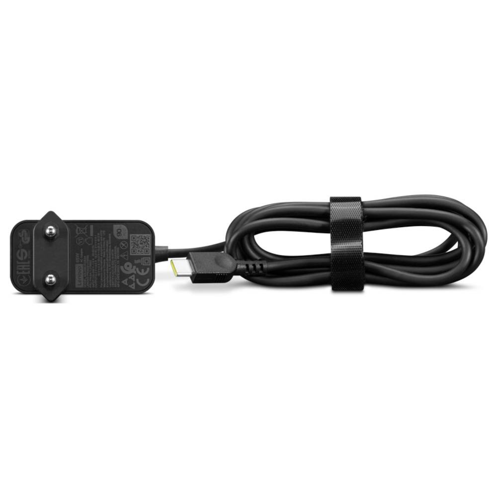 Alimentation Lenovo 65W USB-C charge rapide intelligente avec prise murale EU