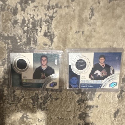 Krys Kolanos /800 Jody Shelley /1500 Rookie Game used Patch Hockey