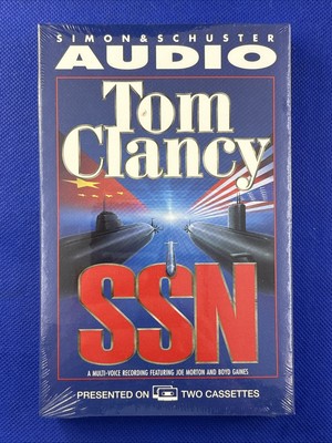 SSN by Tom Clancy (1996, Audio Cassette)