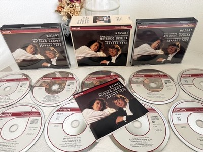 Philips 9-CD Mozart Piano Concertos Concert K.382 Mitsuko Uchida Jeffrey Tate