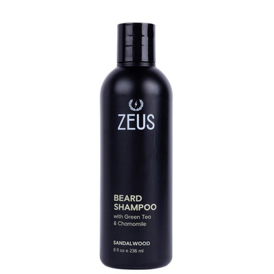Beard Shampoo Wash, Infused with Green Tea & Natural Ingredients to Cleanse and