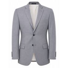 Stafford Tailored Collection Gray Blazer Jacket Size 42R