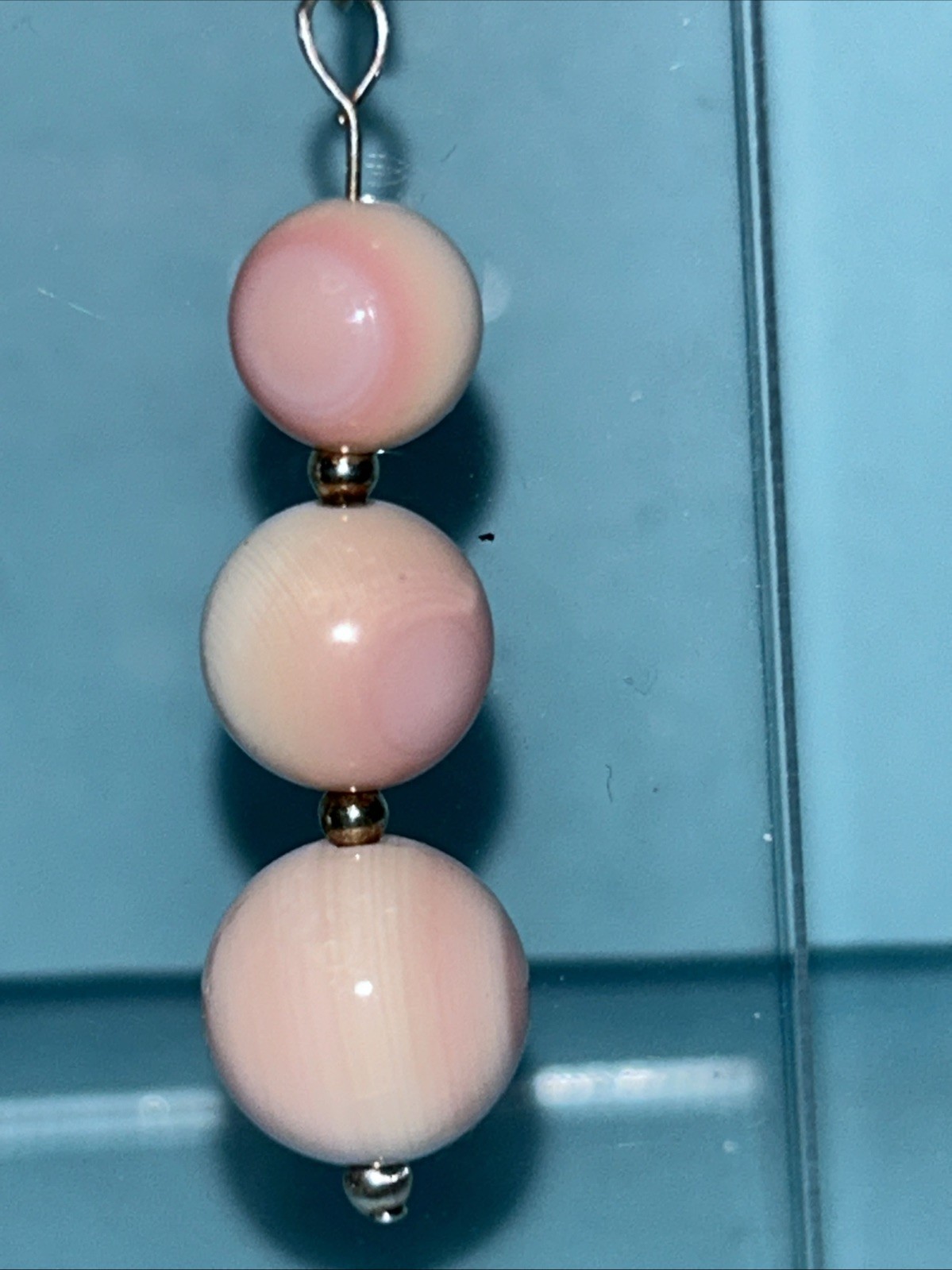 Sterling Silver Conch Shell Earrings - image 3