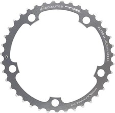 AT Sp cialit s TA Alize 130 PCD, 9/10 Speed Chainring, Silver, 42T Middle