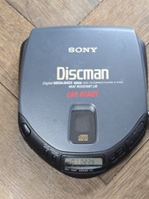 Sony Discman D-172CK Portable CD Player Mega Bass Digital AVLS Tested, VGC