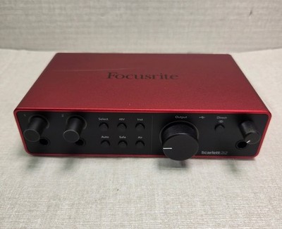 Focusrite Scarlett 2i2 USB Audio Interface Equipment
