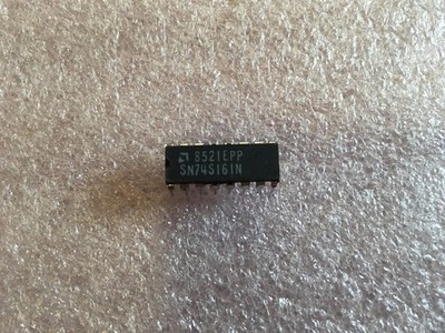 SN74S161N IC SYNCHRONOUS BINARY UP-COUNTER 4-BIT 16-PIN DIP (LOT OF 3)