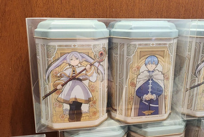 USJ Frieren Beyond Journey's End Printed Premium Collector 2 Tin Cans Set  Japan