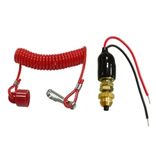 Parts Unlimited ATV Snowmobile Universal Safety Tether Kill Switch Normally Open