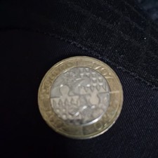 £2 coin Rare 1707-2007 2 Pound Coin. Minting Error. Act Of Union