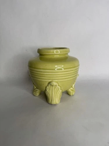 Stanford Pottery Sebring, Ohio Vase / Planter Light Green  #253