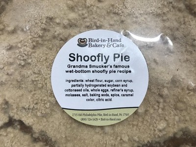 AmishTastes Bird-in-Hand Bakery Traditional Wet-Bottom Shoofly Pie