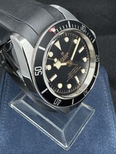 Tudor Black Bay 79230N 41mm Heritage Black Dial Steel Rubber Mens Watch B&P 2