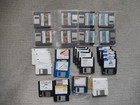 Lot of Vintage 3.5" Floppy Disks Apple/Mac Photoshop Illustrator & More Untested — photo 1