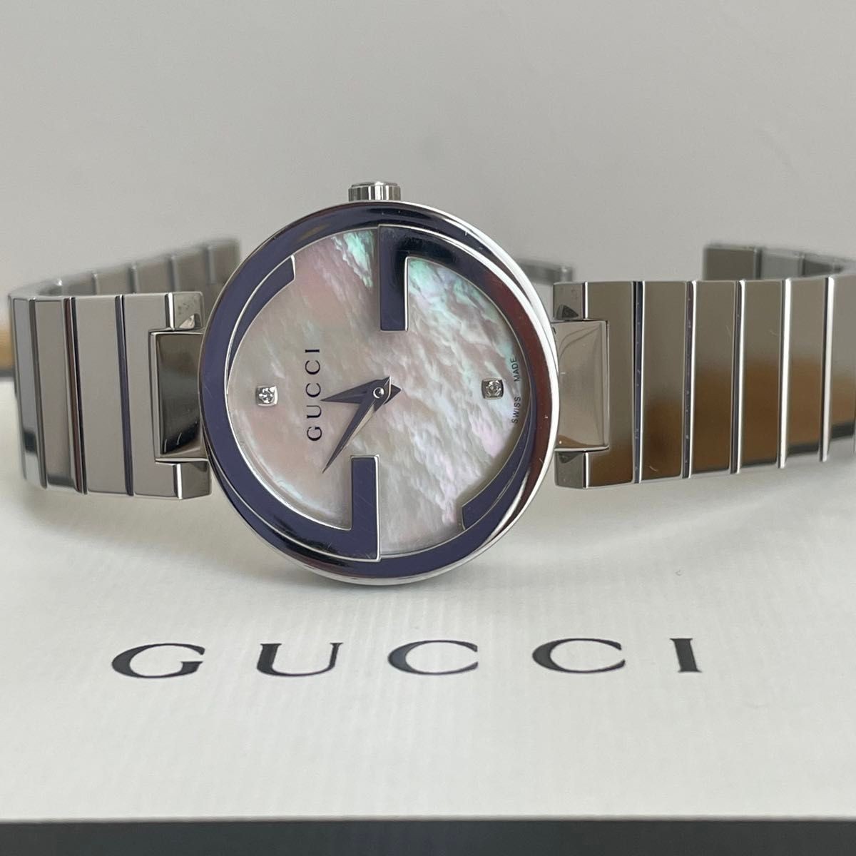 extremely beautiful GUCCI Interlocking Diamond Wa… - image 5
