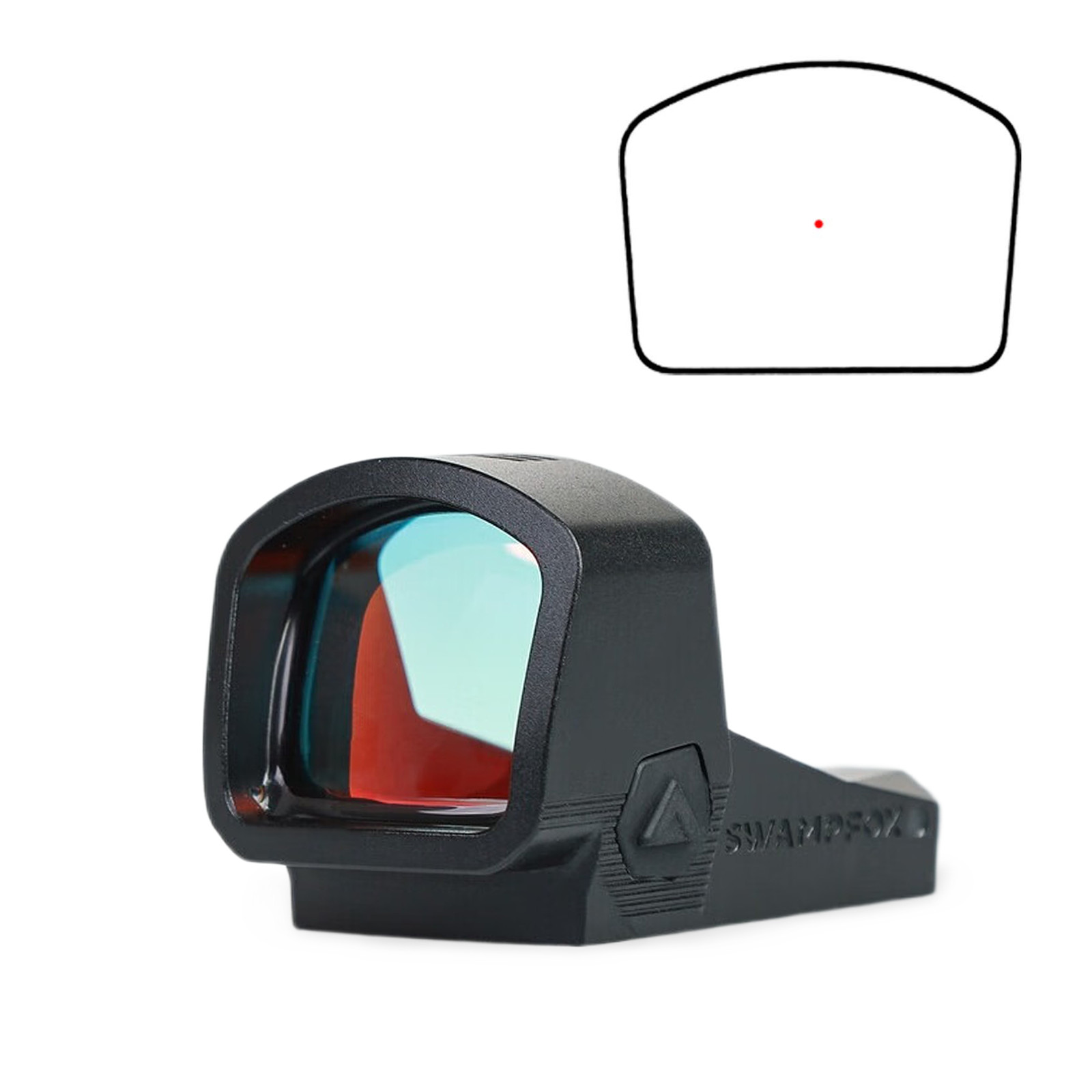 Swampfox Justice II 1x30mm 6MOA Reflex Red Dot Sight w/ Multi-Reticle For RMR