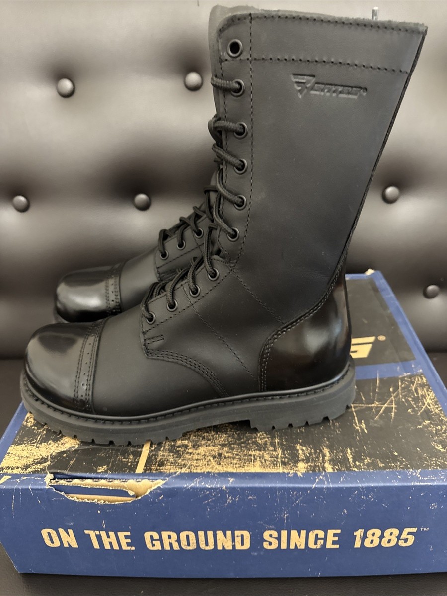 Bates Military Paratrooper 11” Side Zip Boot Black Men's Size 15