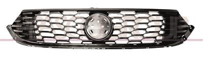 Grille de radiateur Fiat Tipo 2015-2020 en ABS noir haute résistance