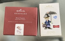 Hallmark Keepsake 2-Mary Poppins Ornaments NIB (Please Read Description)
