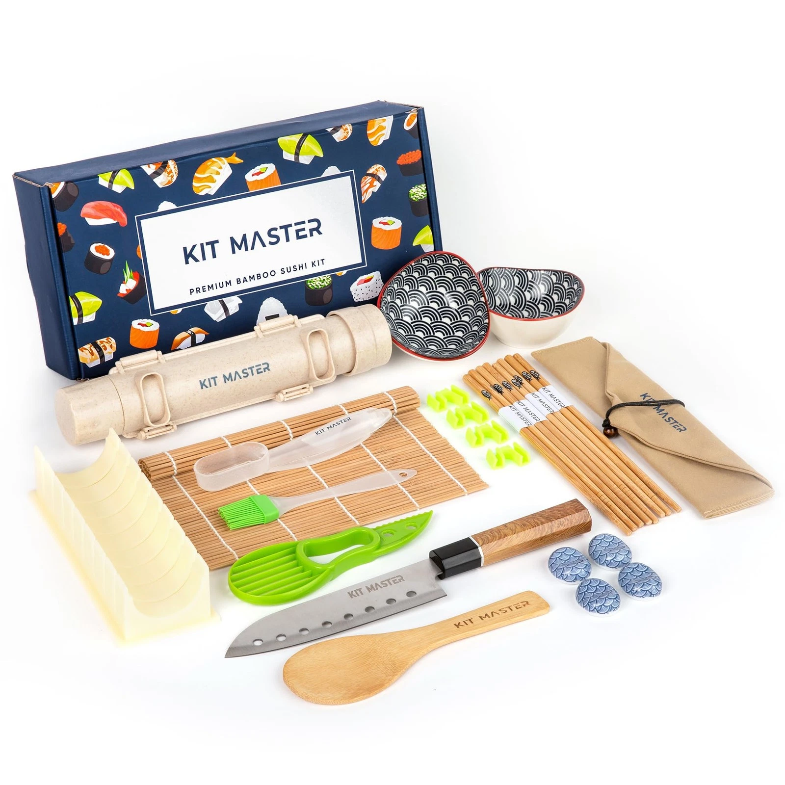 At home Sushi Making Kit for Beginners and Pros – All in One Set – Easy to Us...
Opens in a new wind