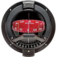 Ritchie BN-202 Navigator Compass - Bulkhead Mount - Black
