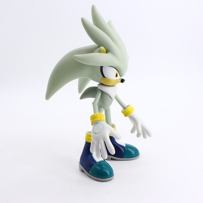 Jazwares Sonic the Hedgehog Silver 7” Super Poser Variant Figure