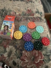 Math Fact Addition and Subtraction Fidget Spinners Educational Class Toy Nip New