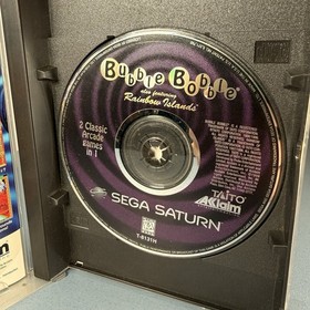 Bubble Bobble Saw Saturn NTSC USA Manual 