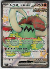 UR - 01 Holo Great Tusk ex 072 Promo SV: Scarlet & Violet Promo Cards