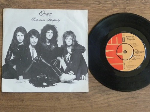 QUEEN - Bohemian Rhapsody  1975 UK 7" with super sleeve    Excellent Condition