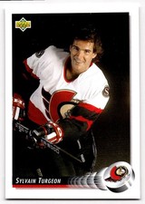 1992-93 Upper Deck Sylvain Turgeon Ottawa Senators #107