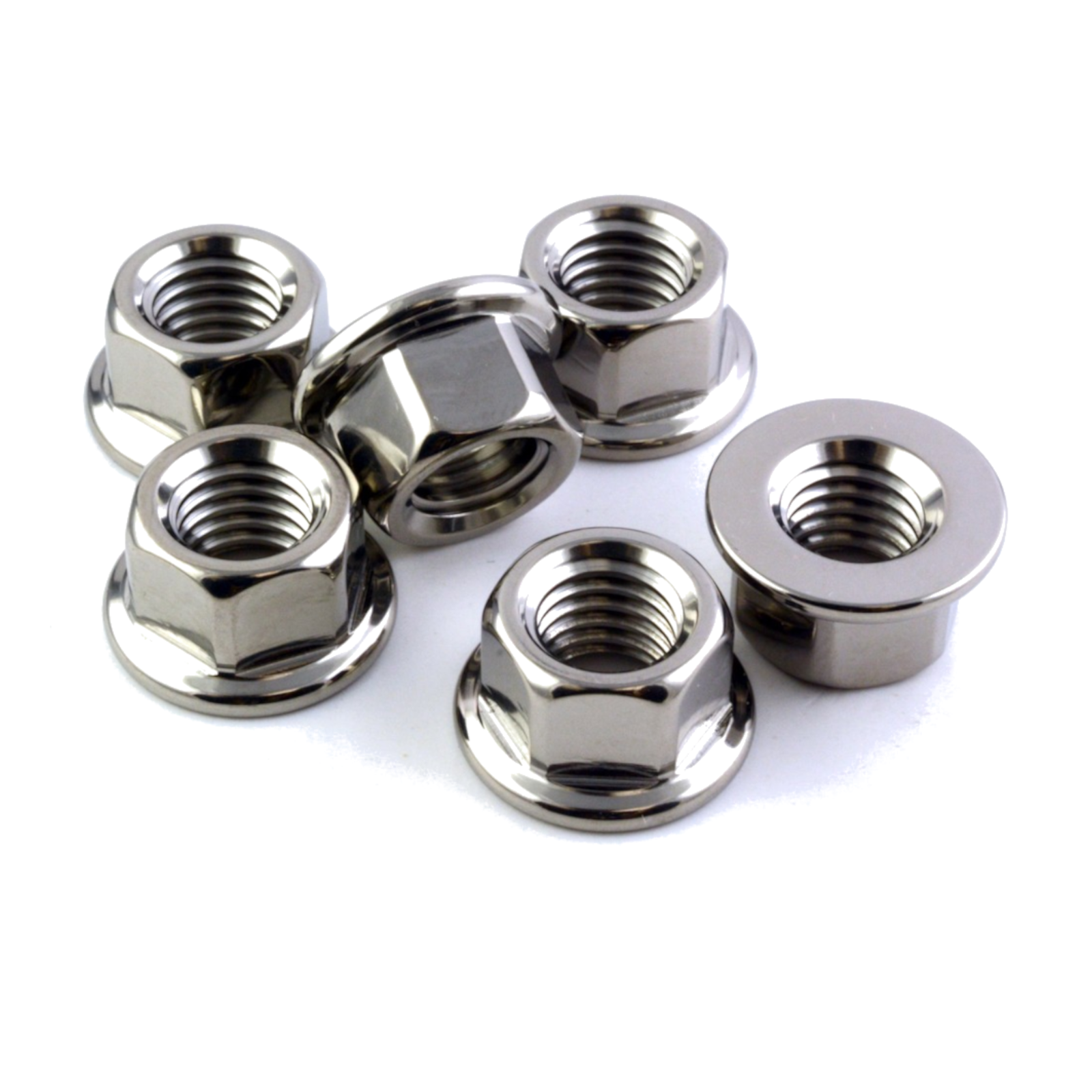 Titanium Sprocket Nuts for KTM RC 390 2014-2026 Black R&G