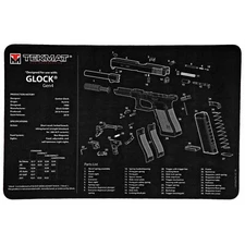 TekMat, Glock Gen 4 Pistol Mat, 11"x17"