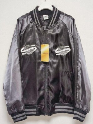 Sukajan SEGA SATURN Japan Satin Embroidery Souvenir Jacket LL | eBay