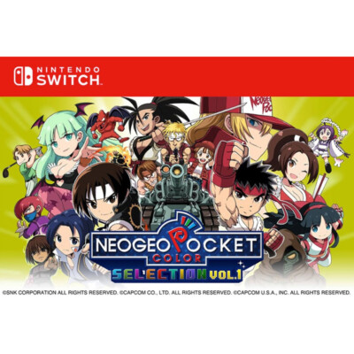 NEOGEO POCKET COLOR SELECTION VOL. 2 SWITCH JAPAN NEW (GAME IN ENGLISH